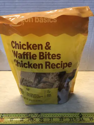 24oz chicken& waffle dog bites exp:9/28/27