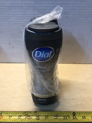 3 bottles 16oz Dial 3 in 1 body,hair and face wash