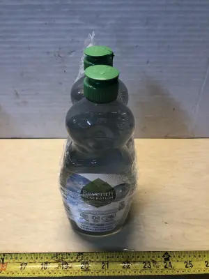2 bottles 19oz seventh generation dish liquid