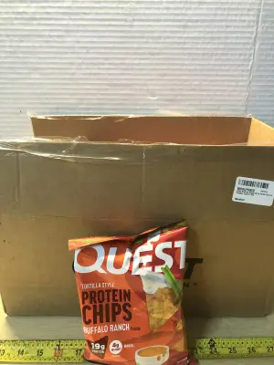 12 bags Quest protein chips exp:8/18/28