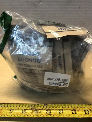 18 packs creamy egg nog hot chocolate exp:12/30/27