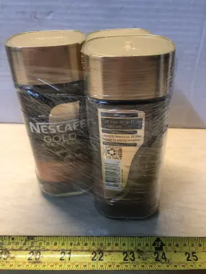 3 jars 3.35oz Nescafé gold espresso caramel exp:2/28/27