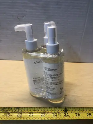 3 bottles 6.76oz Anua heart leaf pore cleanser