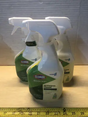 3 bottles 32oz Clorox eco clean all purpose cleaner