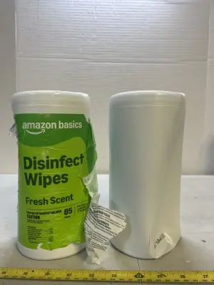 2 disinfectant wipes