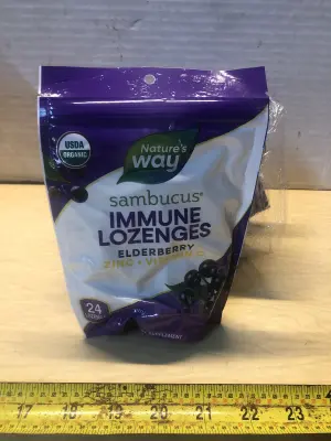 5 packs sambucus immune lozenge exp:2/27