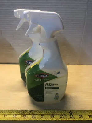 2 bottles 32oz Clorox eco clean all purpose cleaner