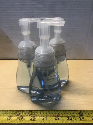 3 bottles Dial foaming hand soap