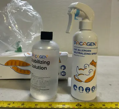 cat allergen neutralizing spray damaged box