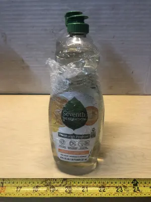 2 bottles 19oz seventh generation dish liquid
