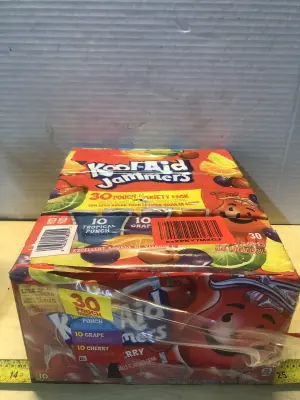 3 boxes various flavor Koolaid jammers exp:3/15/27