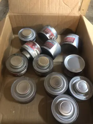 12 cans 7.11oz Sterno handy wick