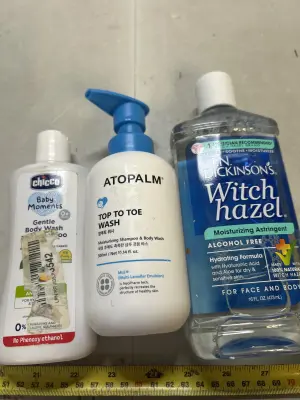 witch hazel and baby soap