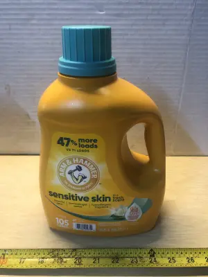 105oz arm and hammer sensitive skin laundry detergent