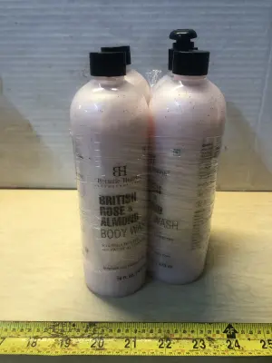 4 bottles 16oz Botanic Hearth body wash