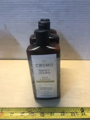 4 bottles 16oz Cremo body wash
