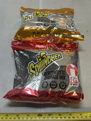 2 xl packs of electrolyte drink mix