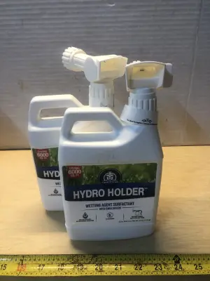 2 bottles 32oz Hydro holder wetting agent