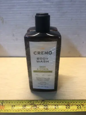 2 bottles 16oz cremo body wash