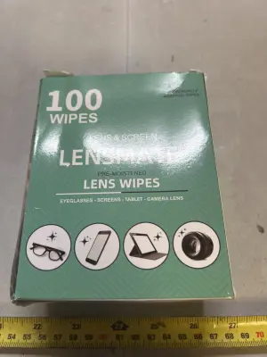 100 pack lens wipes