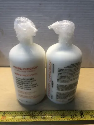 2 bottles 33oz mixed chicks deep conditioner