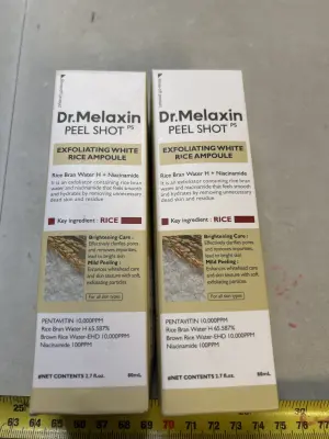 2ct dr melaxin peel shot