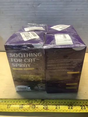 4 boxes soothing cat spray