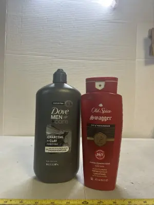 2 mens soaps one cap busted