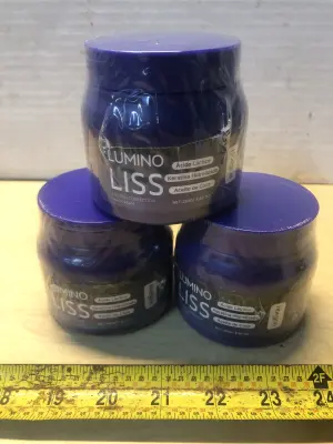 3 tubs 8.82oz Luminoliss hair cream