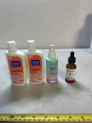 3 moisturizer and 1 serum