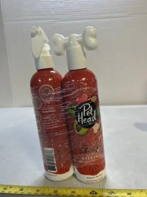 pet head sensitive skin shampoo and spray