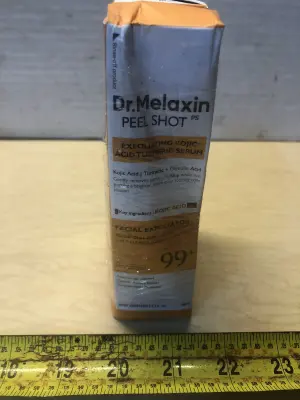 2 boxes 2.7oz Dr Melaxin peel shot exfoliating serum