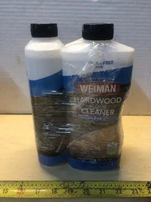 3 bottles 32oz Weiman hardwood floor cleaner