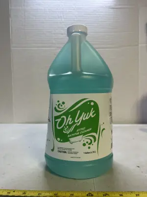 1 gallon “oh yuck” bathroom cleaner