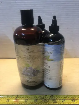 28oz grape seed oil, 2 bottles 16oz organic Castor oil
