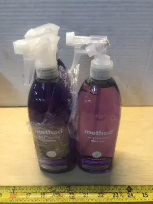 3 bottles 28oz method all purpose cleaner