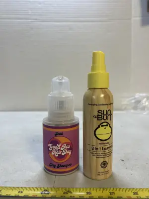 leave in conditioner and dry shampoo