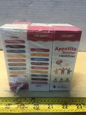 6 boxes 2oz appetize booster liquid drops exp:9/25/27