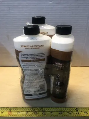 3 bottles 32oz Weiman hardwood floor polish