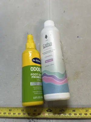 foot odor spray and callus remover