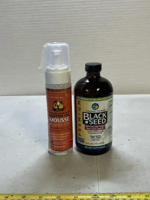 hair mouse and black seed oil