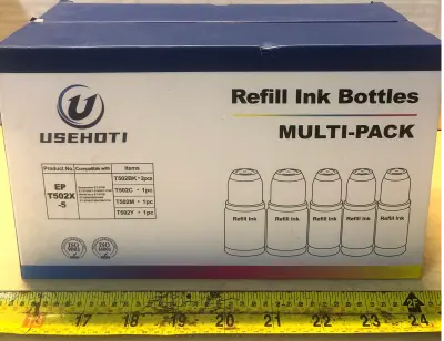 2 boxes usehot1 multipack refill ink bottles