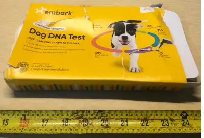 Embark dog dna test