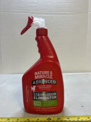 2ct pet odor and stain eliminator 1 cap broke as is