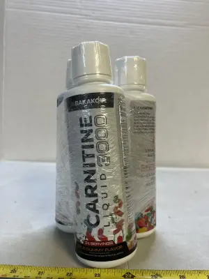 3ct carnitine liquid sour gummy flavored