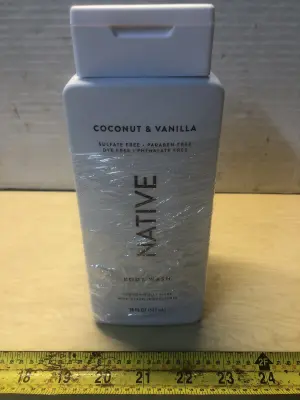 2 bottles 18oz Native body wash