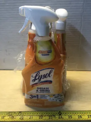 4 bottles 22oz Lysol 3 in 1 all purpose cleaner
