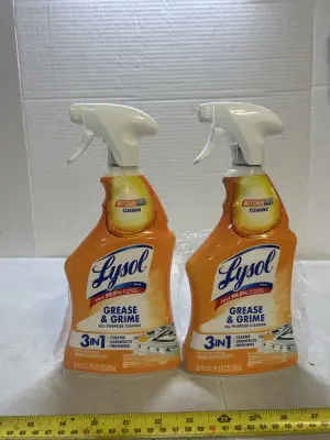 2 lysol kitchen sprays