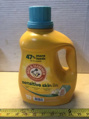 105oz arm&hammer sensitive skin laundry detergent
