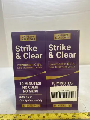 2ct 2 packs lice treatment